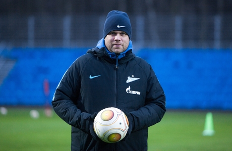 Тренировка «Зенит»-2 перед матчем с «Чертаново»