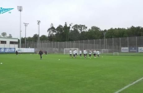 Открытая тренировка  основного состава ФК «Зенит» перед матчем с «Утрехтом»