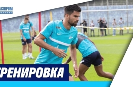 Открытая тренировка перед матчем «Зенит» — ЦСКА