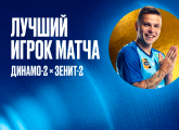 «Динамо»-2 — «Зенит»-2: Данил Круговой признан лучшим игроком матча